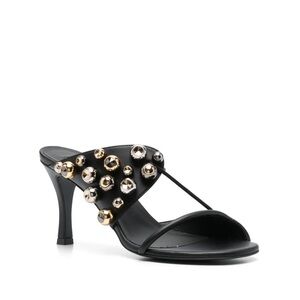 NIB Stella McCartney Bead Embellished 90mm Heeled Sandals - Size 6.5